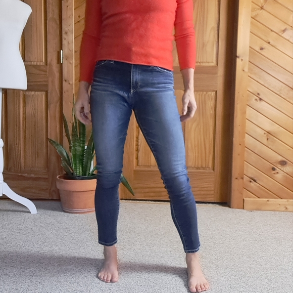 AG the Farrah Skinny Ankle high rise denim jeans sz26 - Picture 16 of 16